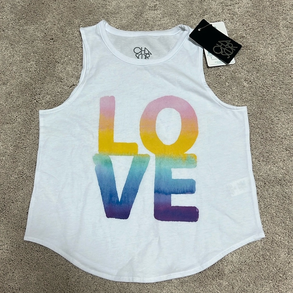 NWT - chaser “LOVE” tank